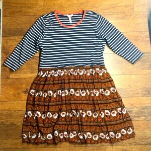 Matilda Jane striped and floral dress size XL